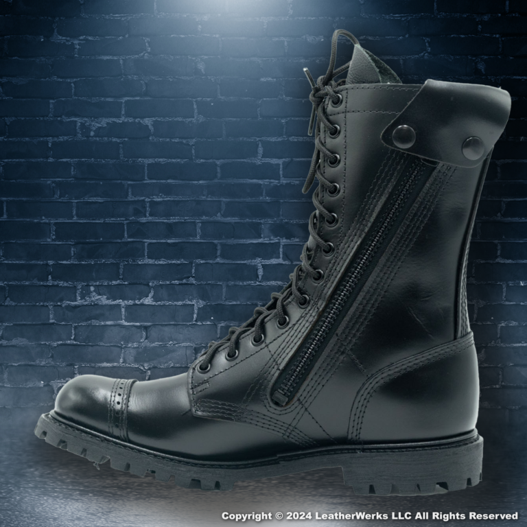 Zipper jump boots discount